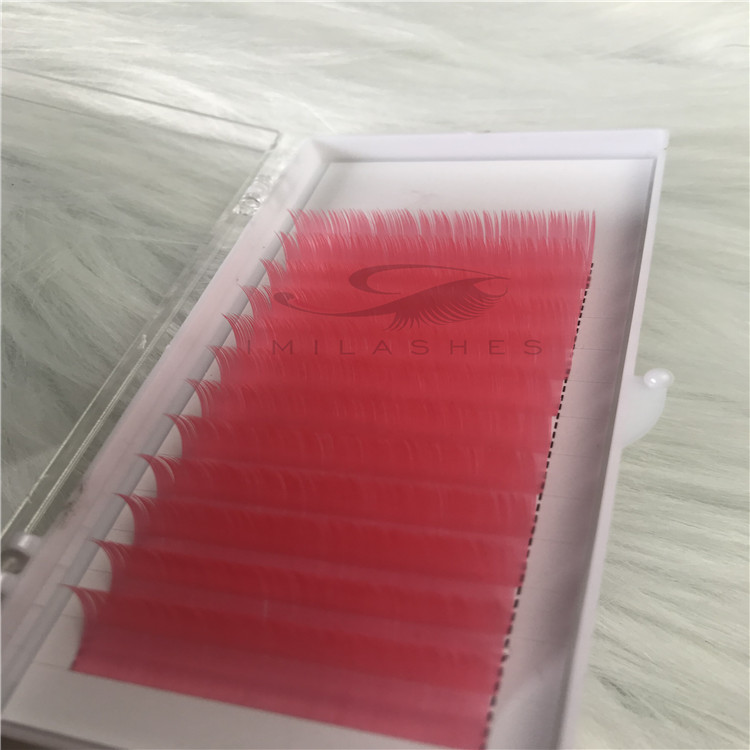 2019 new arrival eyelash extensions flat lashes uk 